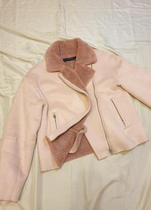 Жіноча демісезонна дублянка  zara