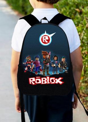 Рюкзак детский роблокс "roblox" 34х27см,городской ранец для мальчика с принтом