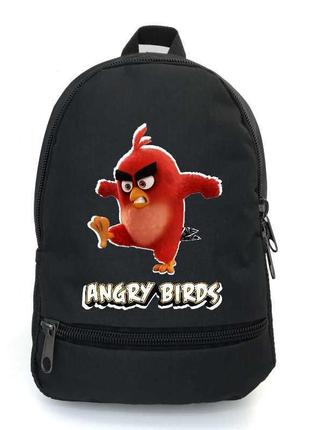 Рюкзак angry birds 0011 підлітковий cappuccino toys (ang 0011-black) чорний