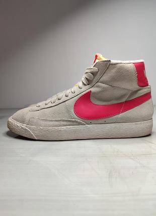 Кроссовки nike blazer mid suede