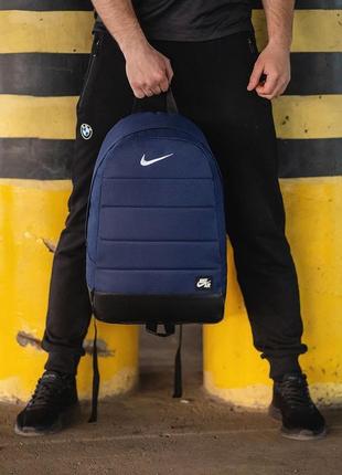 Рюкзак nike air синього кольору6 фото