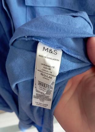 ❤️ сорочка рубашка блузка блуза m&s оверсайз4 фото