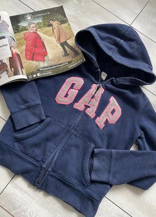 Детская фирменная кофта с капюшоном gap