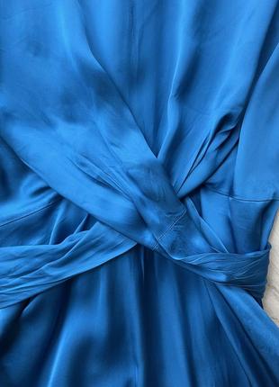 Віскозна атласна сукня zara2 фото
