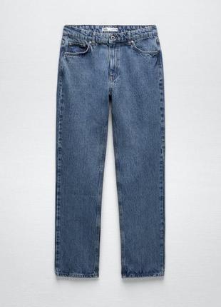 Zara прямі джинси, брюки, штани7 фото