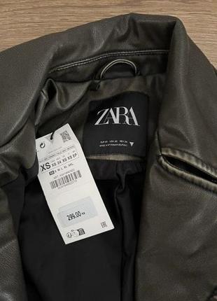 Косуха zara, куртка zara3 фото