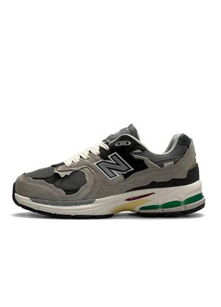 Чоловічі кросівки new balance 2002r protection pack rain cloud gray5 фото