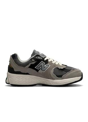 Мужские кроссовки new balance 2002r protection pack rain cloud gray4 фото