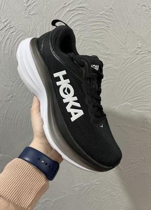 Оригінал ! кросівки hoka bondi 8 black