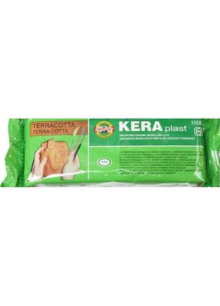 Пластична маса 131709 "kooh-i-noor" keraplast 300г теракотовий, шт