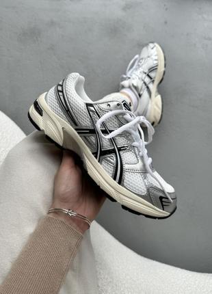 👟 кросівки  asics gel-1130 white/silver       / наложка bs👟