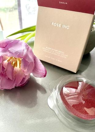 Запаска полноразмерная rose inc cream blush refillable cheek &amp; lip color refill