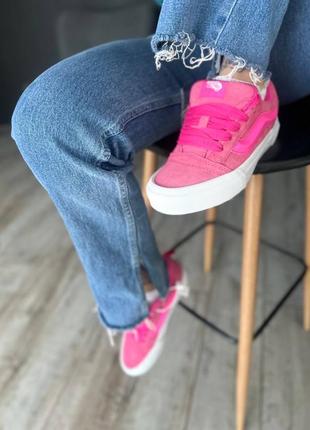 Vans knu school pink5 фото