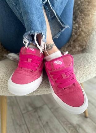 Vans knu school pink4 фото