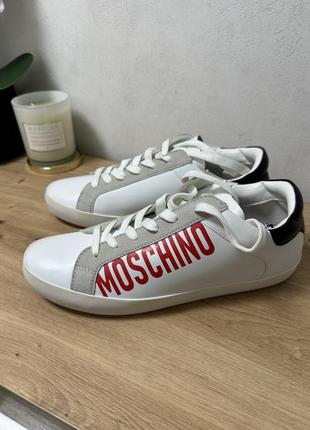 Нові жіночі оригінальні кеди love moschino