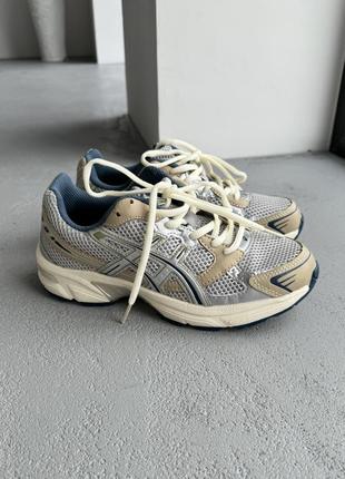 👟 кросівки   asics gel-1130 silver/beige      / наложка bs👟