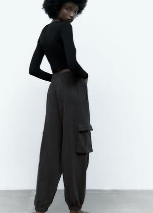 Zara джогери карго, спортивні штани, брюки5 фото