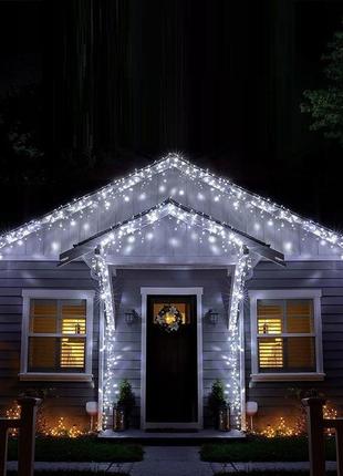 Гирлянда гірлянда 12 м 300led торочки морозостійка вулична