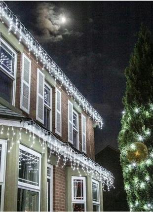 Гірлянда гирлянда 12м 300led бахрома морозостойкая уличная