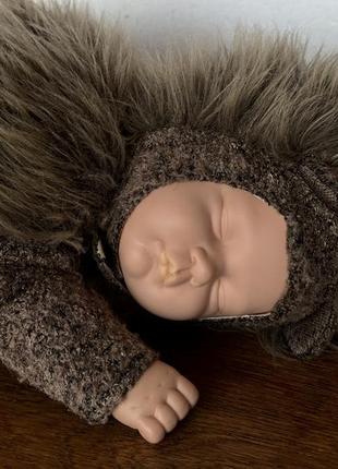 Їжачок анне геддес anne geddes 40см лялька сплюшка3 фото