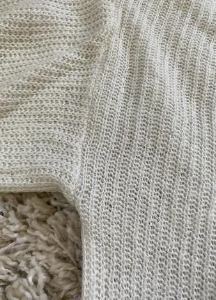 Базовый белый (молочный) свитер оверсайз ,clockhouse,p.l-xxl6 фото