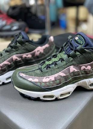 Nike air max 95 olive pink camo