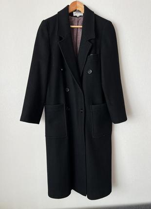 Базове шерстяне пальто h&m (у складі 70% вовни)1 фото