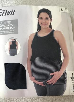 Спортивна футболка для вагітних crivit