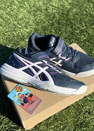 Дитячі кросівки для волейболу asics upcourt 4 gel-rocket blast sky8 фото