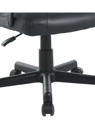 Стильне комп'ютерне крісло, краще комп'ютерне крісло для дому bonro b-043 чорне, геймерські крісла2 фото