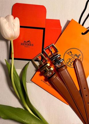 Ремінь рижий прошитий 3см китай жіночий з шкіри в шорти, ремінь рижий жіночий чорний класичний під плаття, ремінь брючний в стилі hermes гермес хермес5 фото