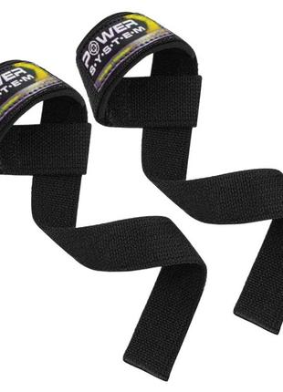 Лямки для тяги power system ps-3400 power straps black/yellow