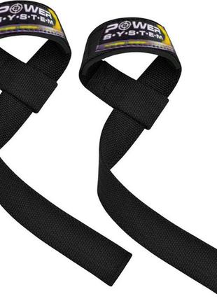 Лямки для тяги power system ps-3400 power straps black/yellow5 фото