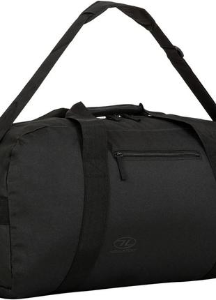 Сумка дорожня highlander cargo 65l black (ruc258-bk)