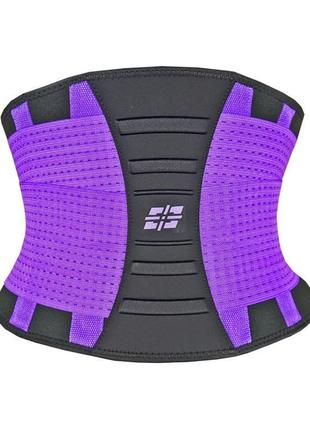 Пояс-корсет  для підтримки спини power system ps-6031 waist shaper purple l/xl