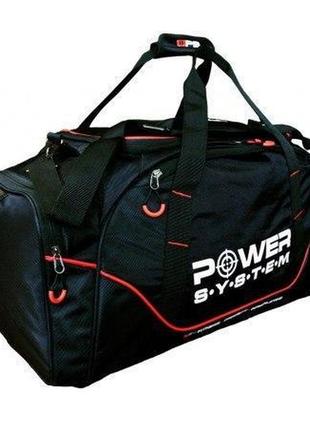 Спортивна сумка power system ps-7010 gym bag magna black/red