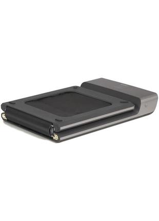 Бігова доріжка toorx treadmill walkingpad with mirage display mineral grey (wp-g)2 фото