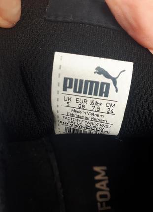 Жіночі лакіровані кросівки на платформі\puma vikky\оригинал\р.386 фото