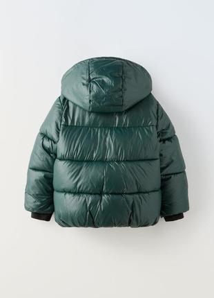 Куртка пуфер  zara на хлопця розмір 8-9 , 128-1342 фото