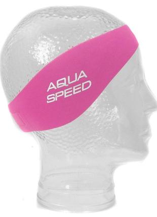 Пов'язка aqua speed neopren earband 6179 рожевий уні 55см
