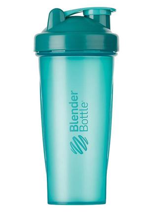 Шейкер спортивний blenderbottle original classic 28oz/820ml teal3 фото