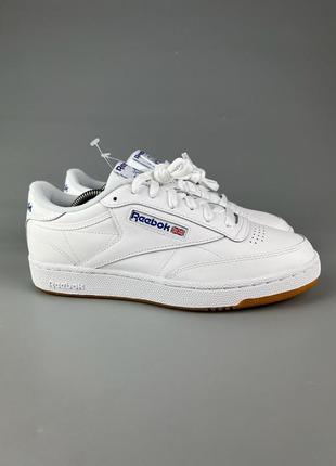 Оригінал. фірмові шкіряні кросівки reebok club с 85