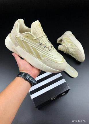Чоловічі кросівки adidas ozelia beige адідас озелія бежевого кольору