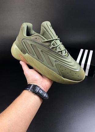 Чоловічі кросівки adidas ozelia khaki адідас озелія кольору хакі