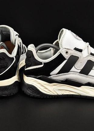 Adidas originals niteball gray &amp; white7 фото