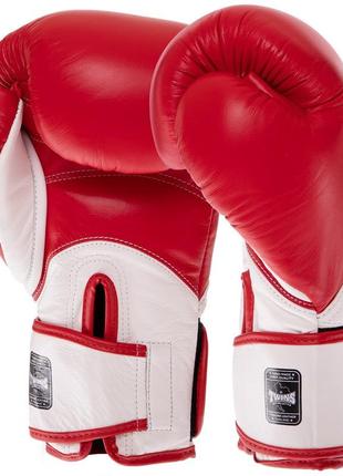 Перчатки боксерские кожаные twins velcro bgvl11 10-14унций цвета в ассортименте5 фото