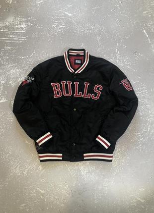 Chicago bulls nba bomber бомбер баскетбольний чикаго буллс