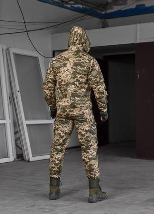 Мужской военный полевой демисезонный тактический костюм пиксель тактическая и форменная одежда для всу7 фото
