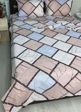 Постільна білизна в ромби абстракція