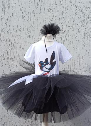 Костюм сороки, костюм гави, костюм пташки, вбрання сороки-білобоки, костюм сороки-білобоки